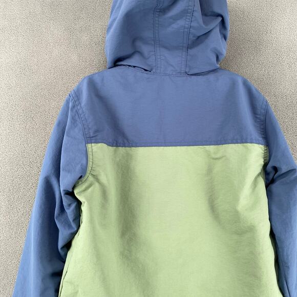 Lake Trail Pullover Outdoor Hoodie Kids S 6/7 Color Block Nylon Water Resistant - Picture 6 of 14
